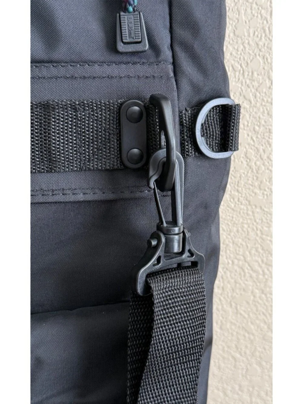 L.L. Bean Garment Travel Luggage Bag Shoulder Strap Black Style M541